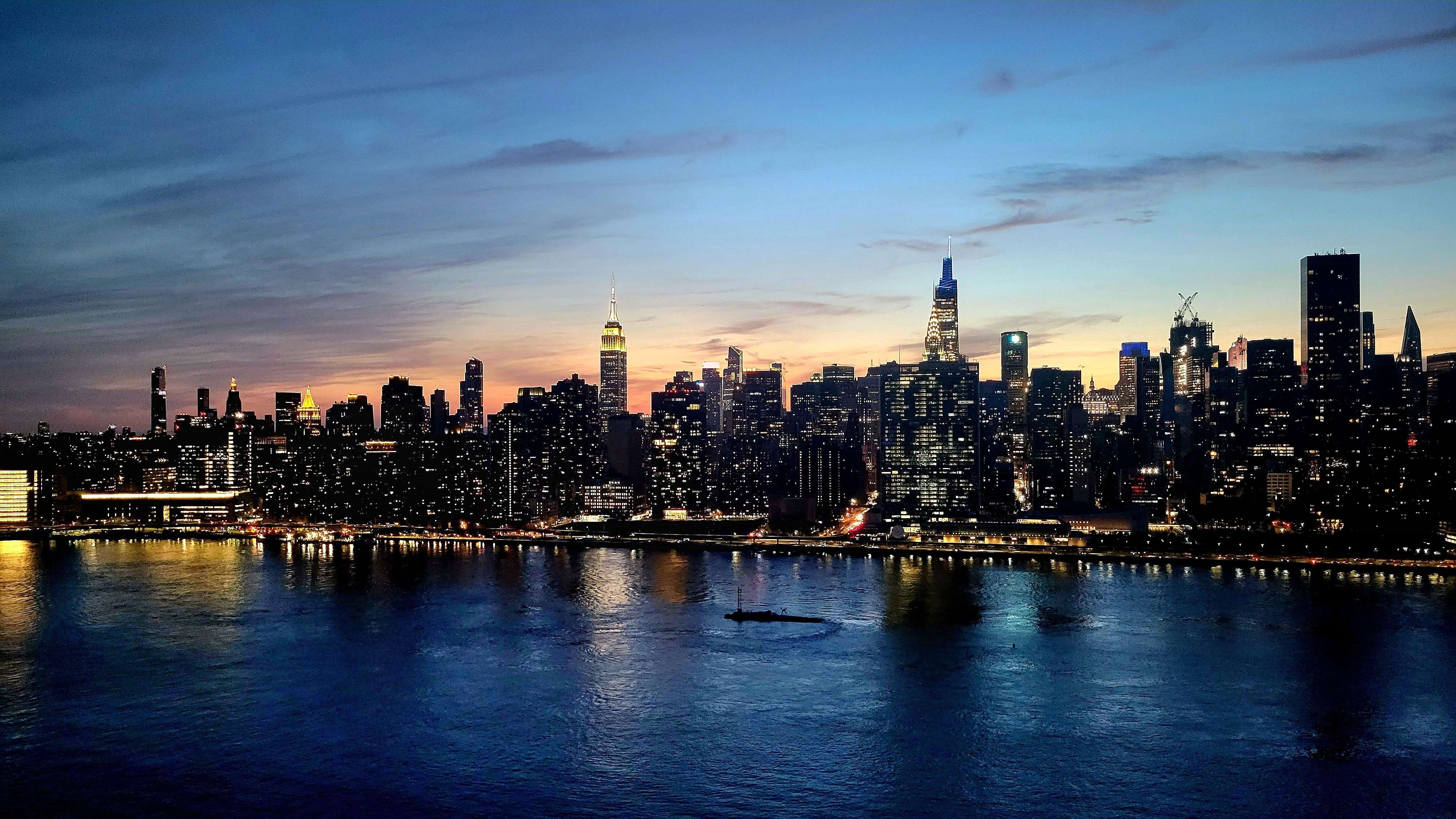 Manhattan at dusk Manhattan at dusk