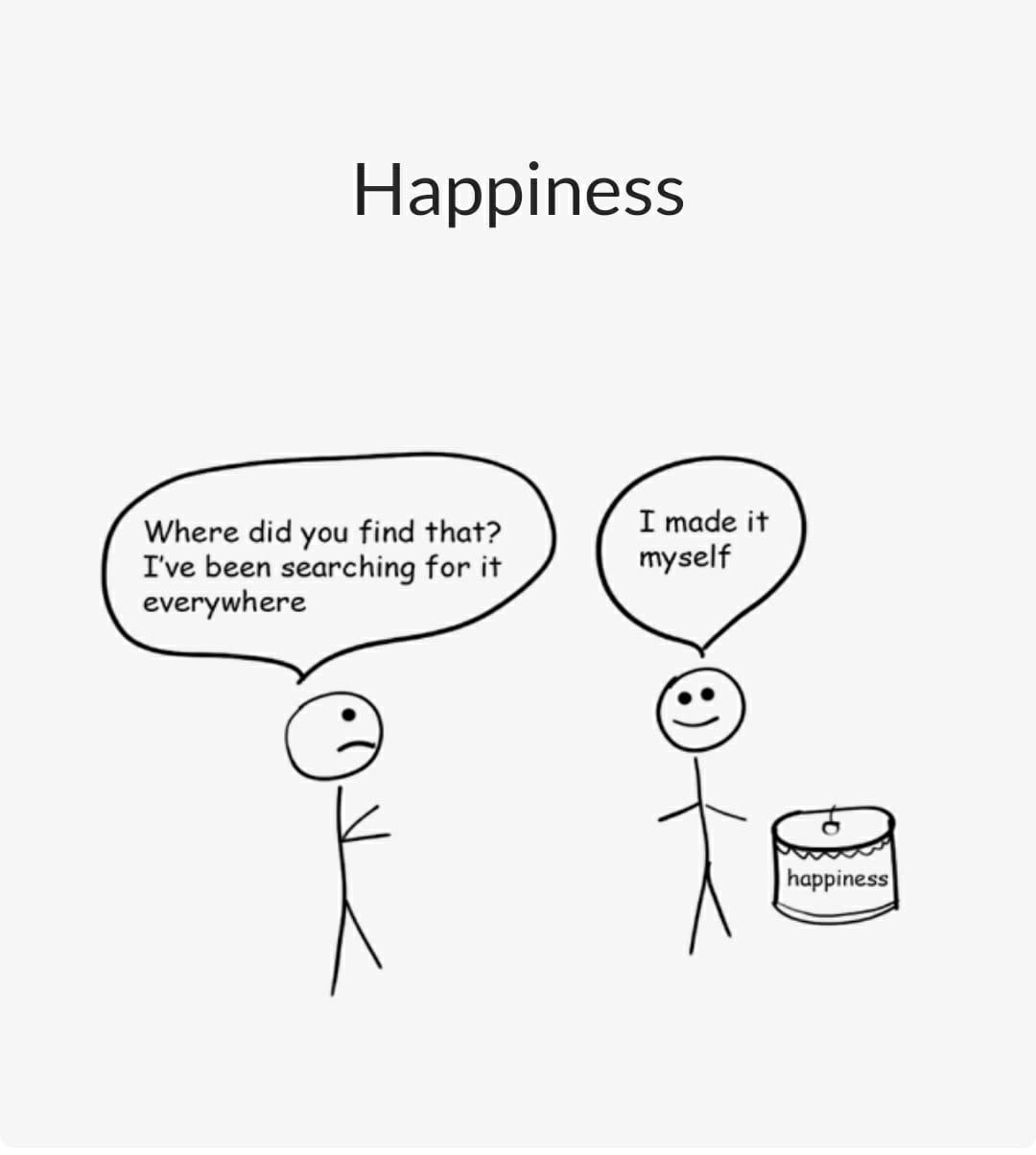 Where can I find my happiness